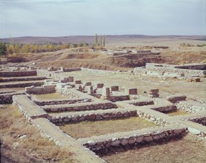 Vue du site archéologique, 1450-1200 av. J.-C.
